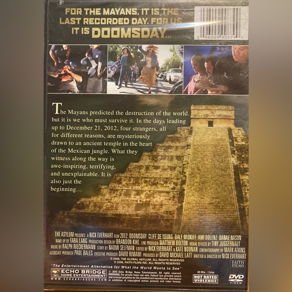 NWT 2012 Doomsday The Prophecy Is True DVD - Picture 4 of 4